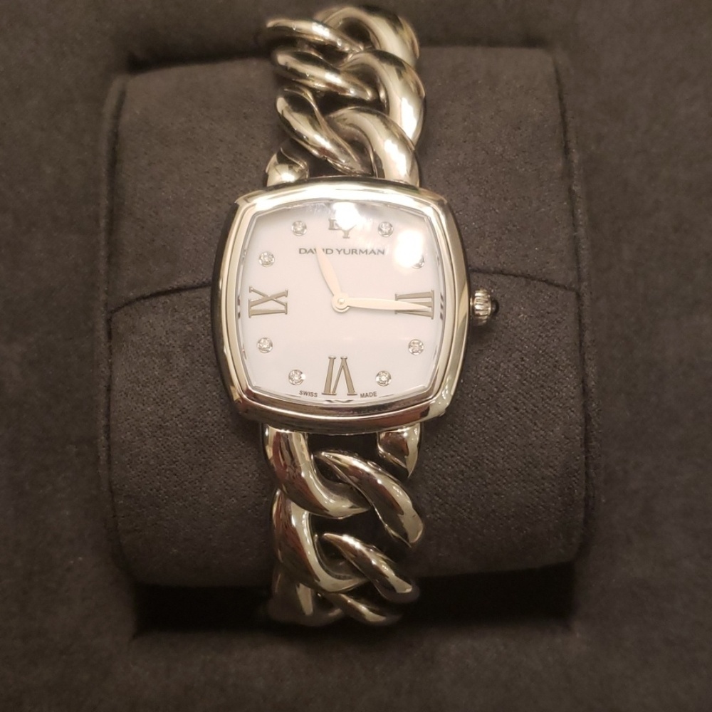 David Yurman Albion' 27mm Stainless Steel Quartz W